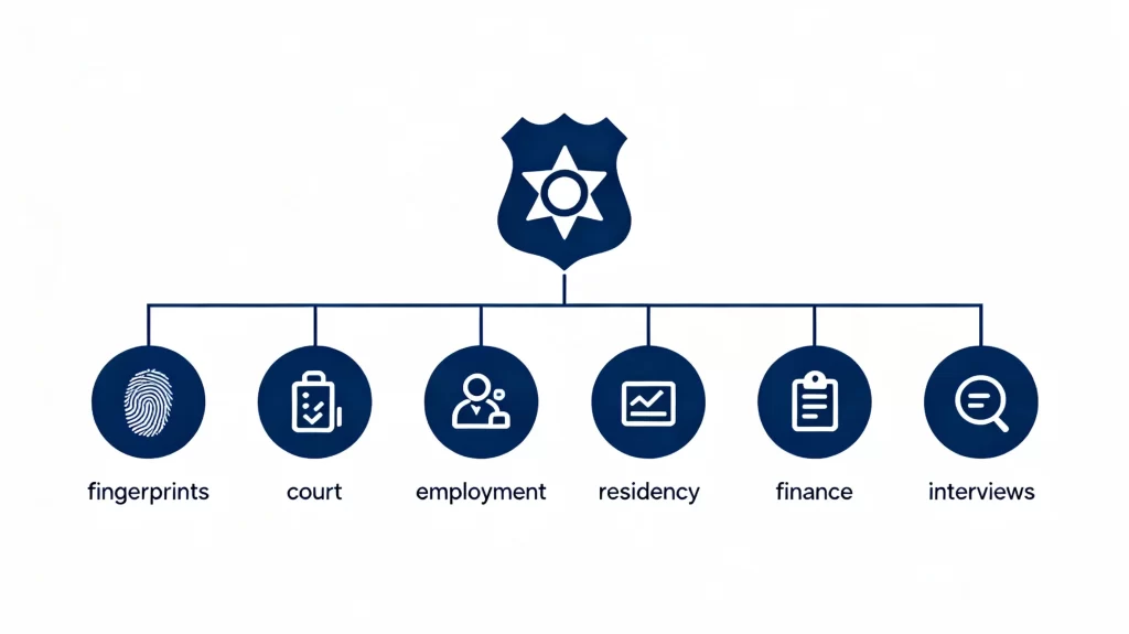 What a Police Criminal Check Background Consists of