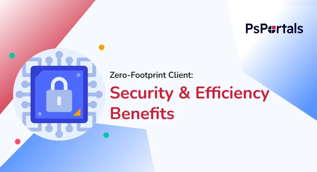 Zero-footprint client software on laptop for CJIS-compliant law enforcement agencies