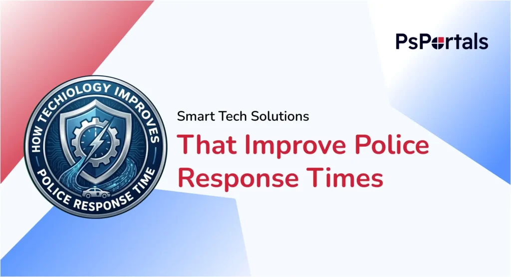 Police officer using mobile data terminal to access criminal records during traffic stop