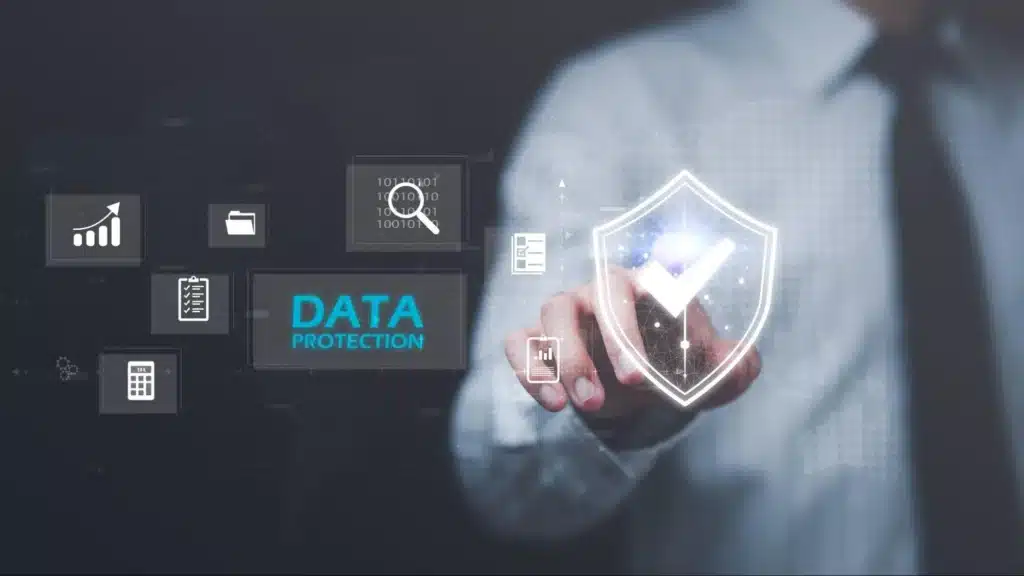 Secure data protection shield for law enforcement software